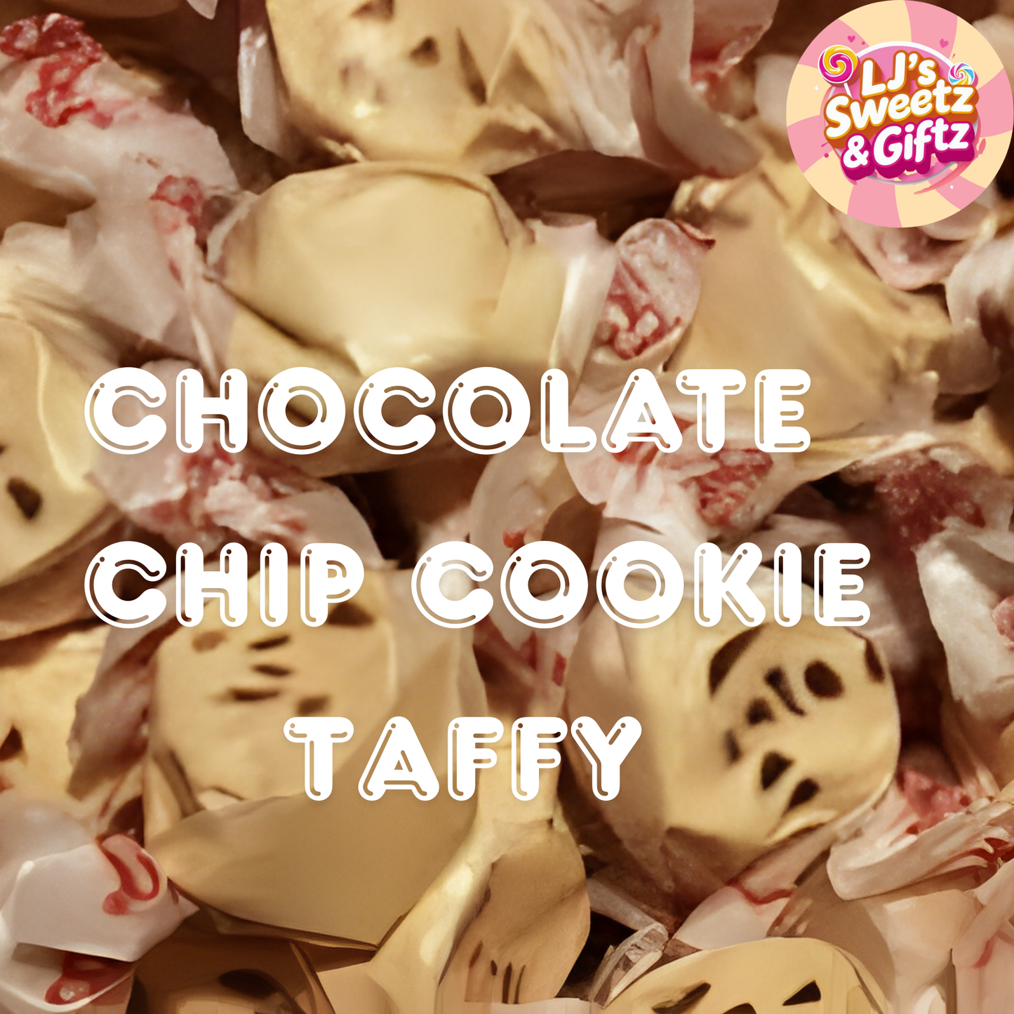 Taffy Town Chocolate Chip Cookie Salt Water Taffy