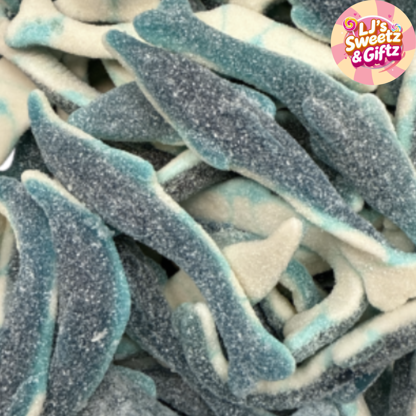 Giant Sour Dolphins 300g