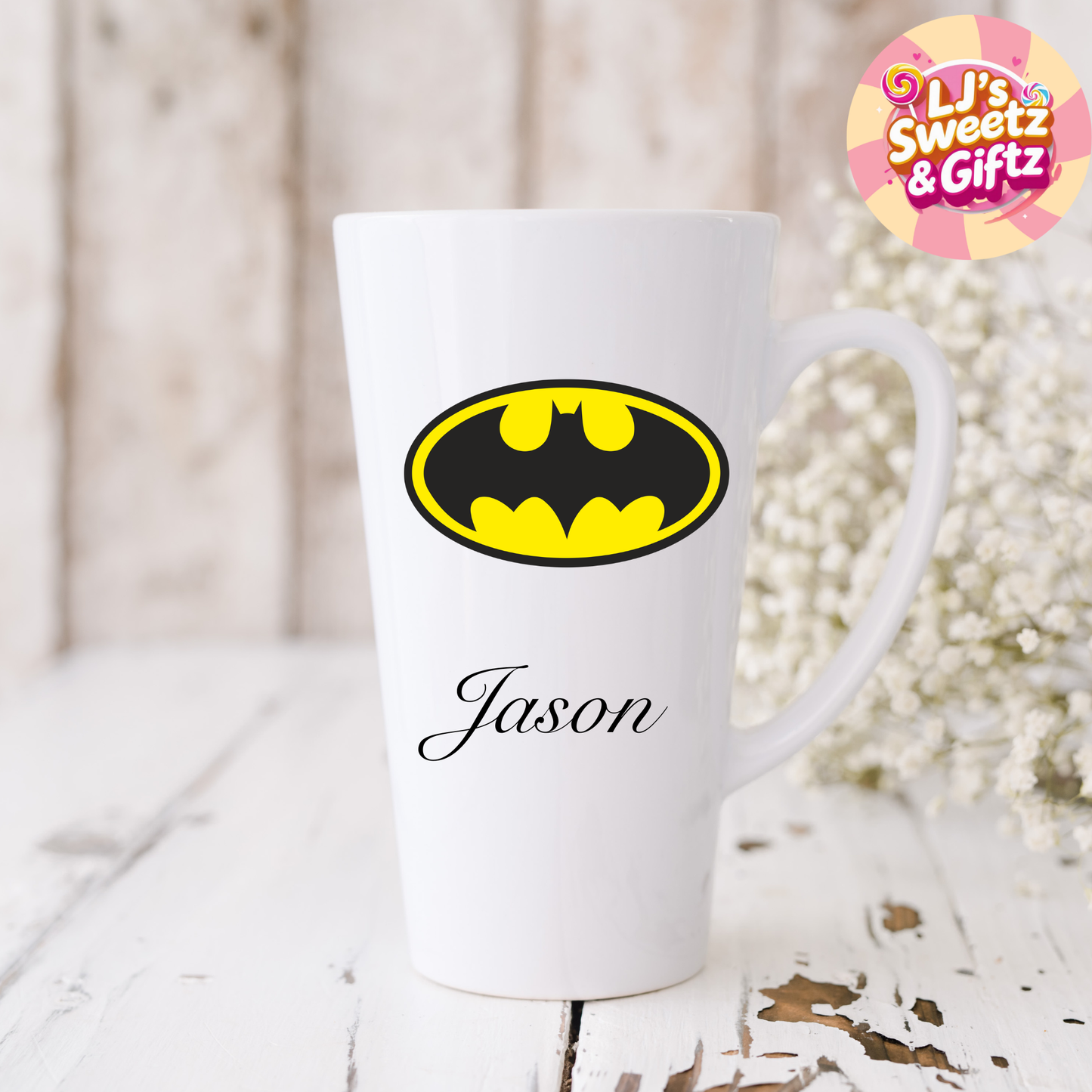 Hero B-MAN Latte Mug