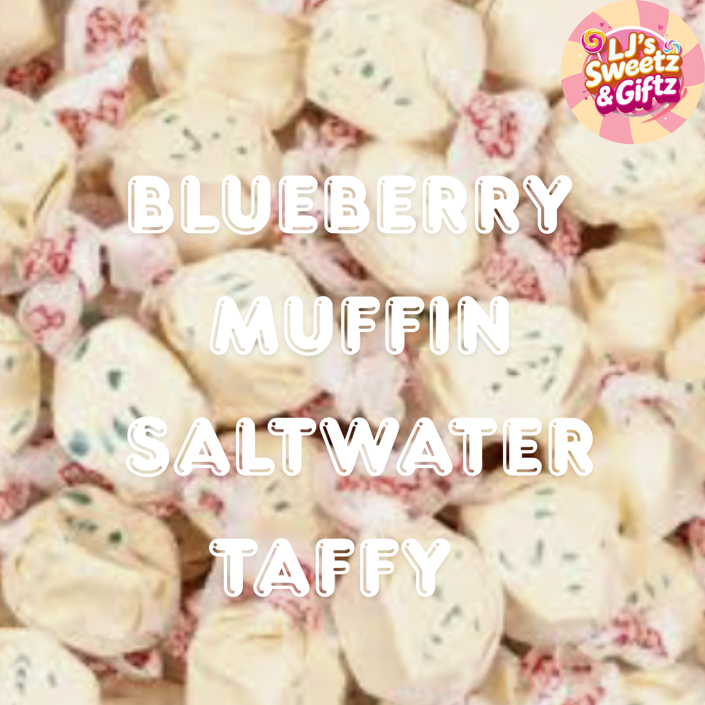 Taffy Town Blueberry Muffin Salt Water Taffy