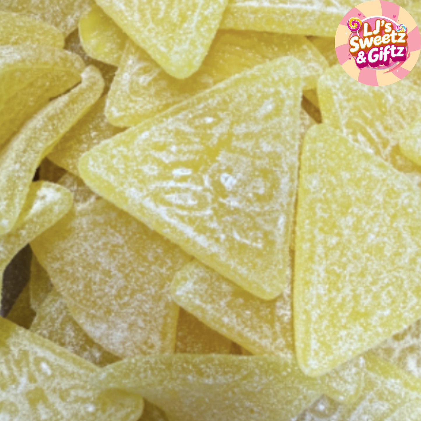 Sour Lemon Triangles 300g