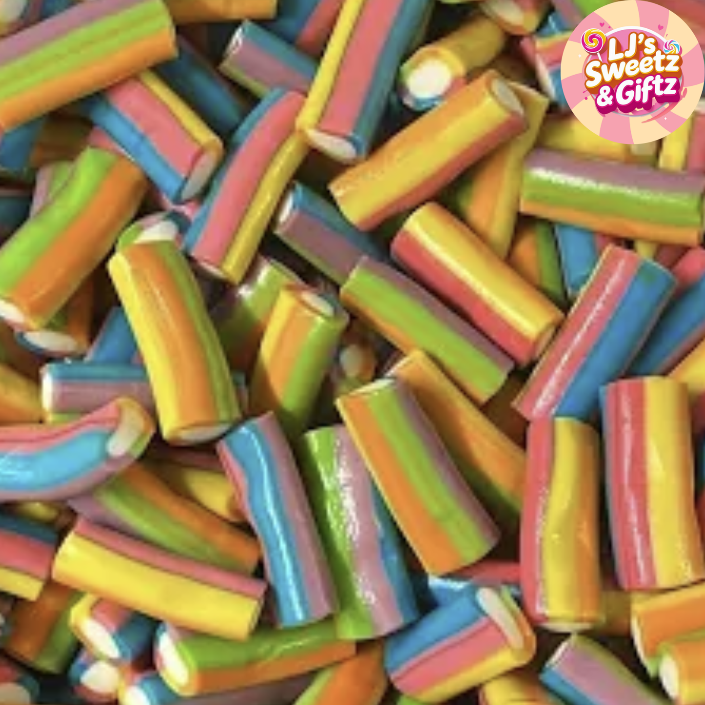 Rainbow Pencil Bites 300g