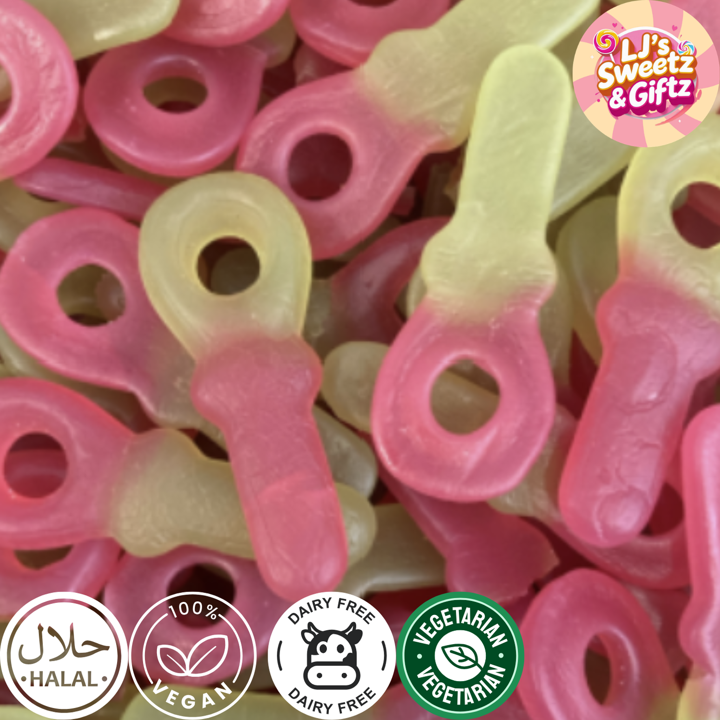 Strawberry Dummies 300g