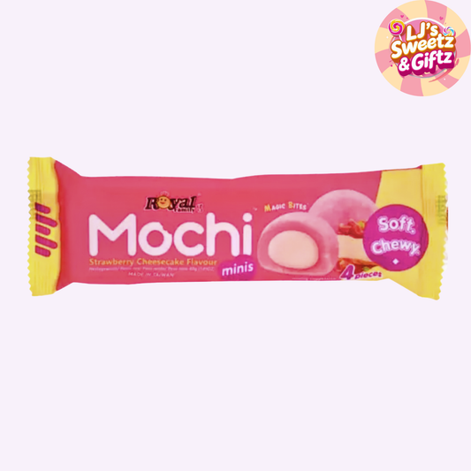 Royal Mochi Strawberry Cheesecake Snack Pack