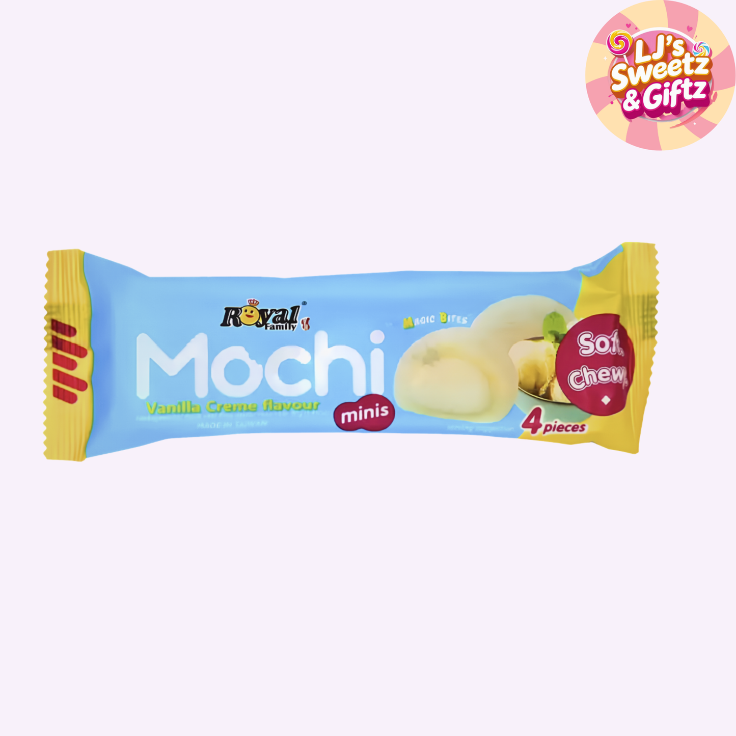 Royal Mochi Vanilla Creme Snack Pack