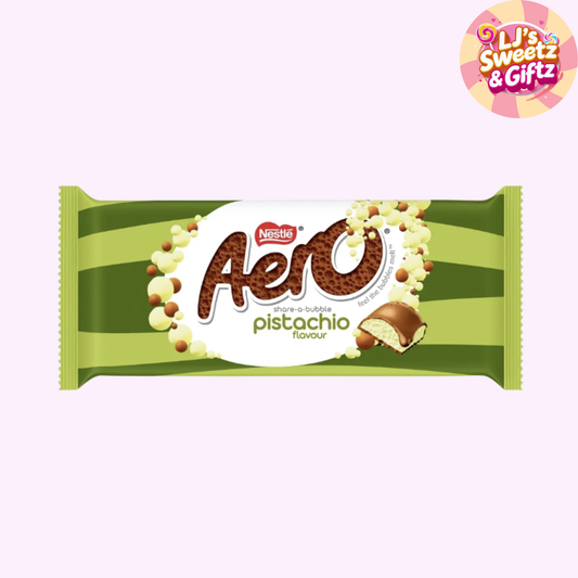 Aero Pistachio Flavour Milk Chocolate Sharing Bar 90g