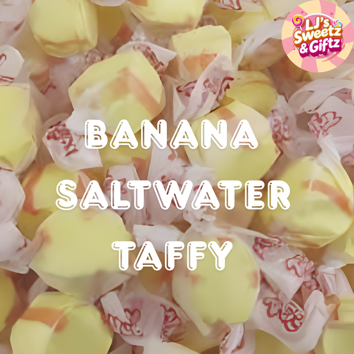 Taffy Town Banana Salt Water Taffy