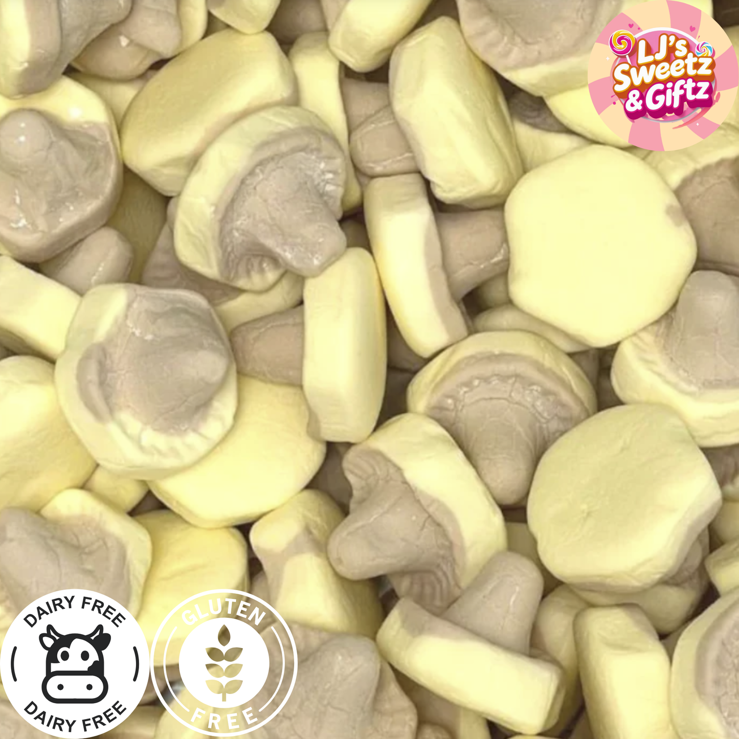 Banana & Caramel Mushrooms 300g