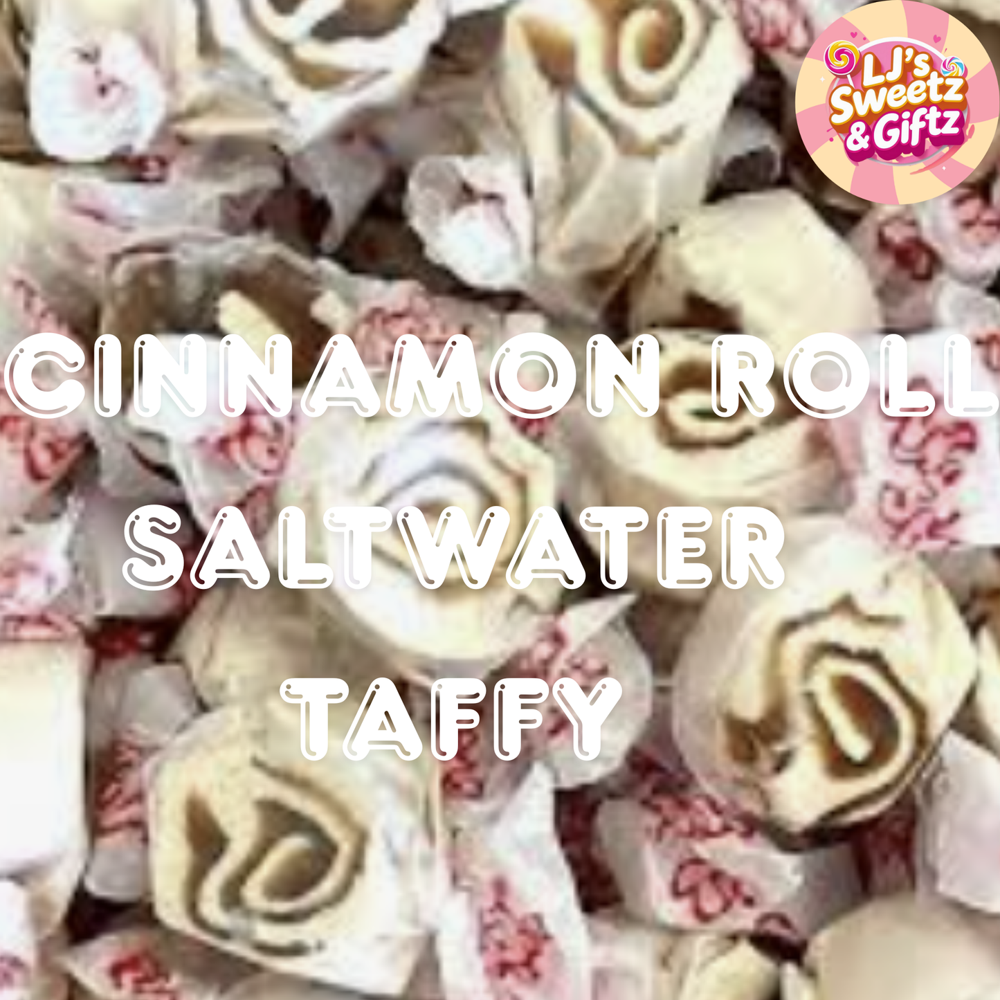Taffy Town Cinnamon Roll Salt Water Taffy