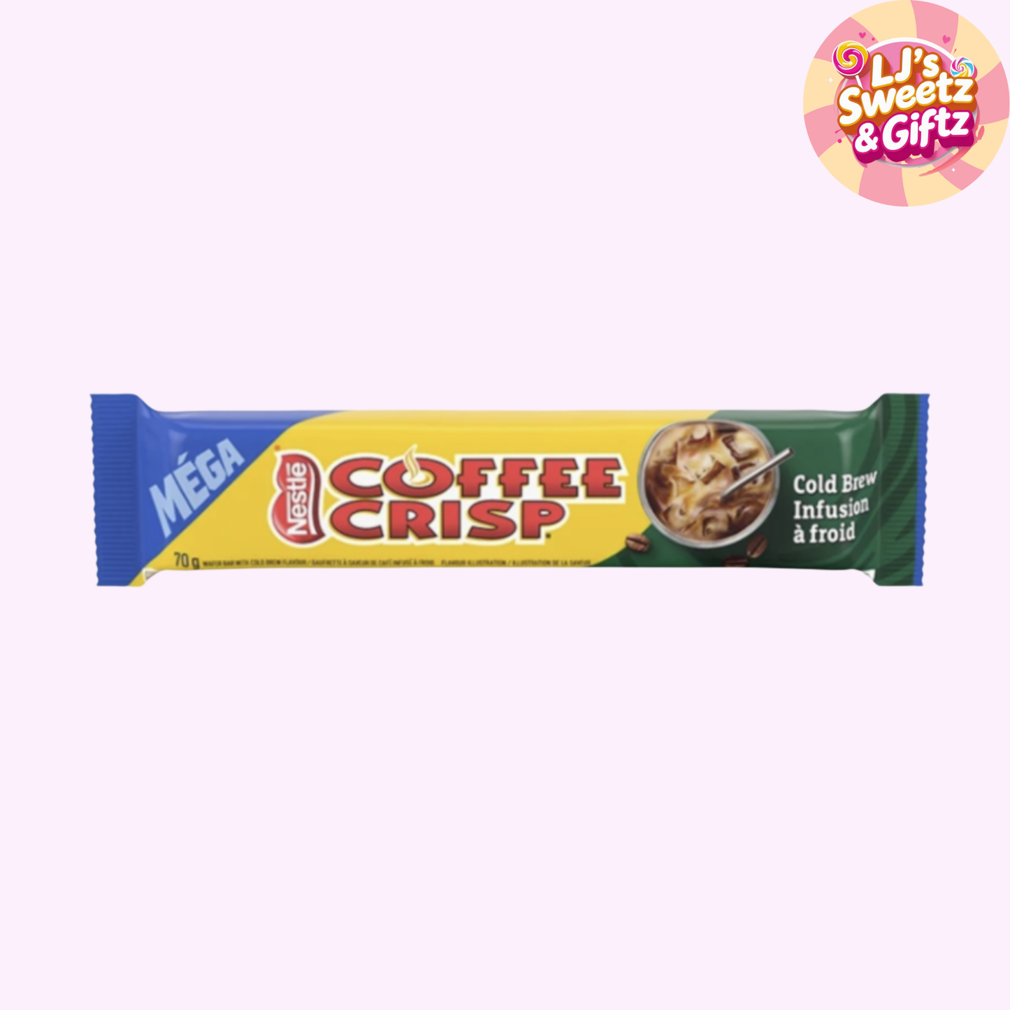 Nestle Coffee Crisp Mega Cold Brew 70g  [Canadian] MAY/26