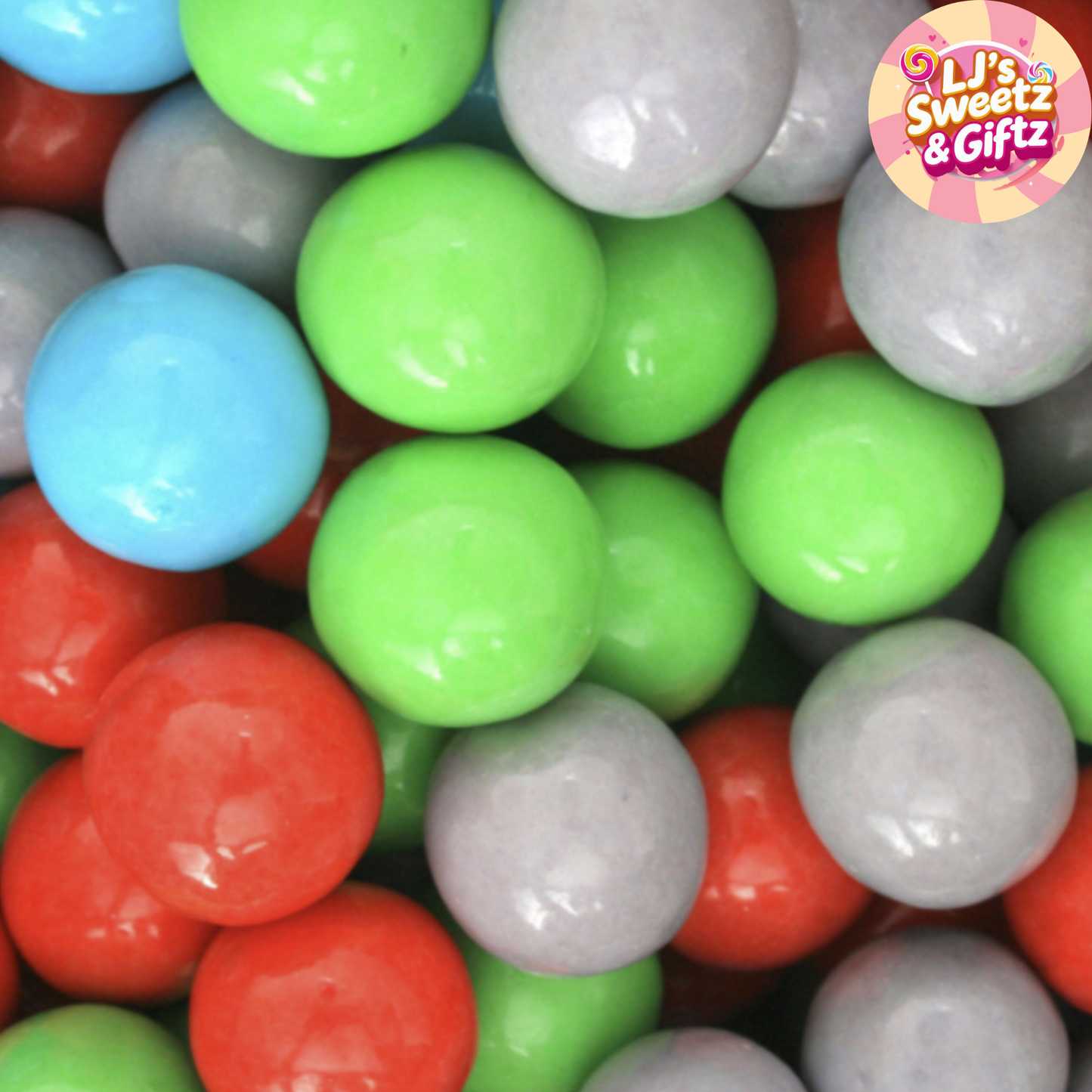 Sour Cotton Candy Gum Balls 300g