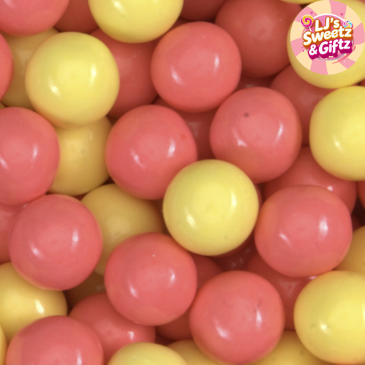 Sour Lemonade Bubble Gum Balls 300g
