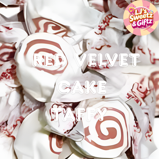 Taffy Town Red Velvet Cake Salt Water Taffy
