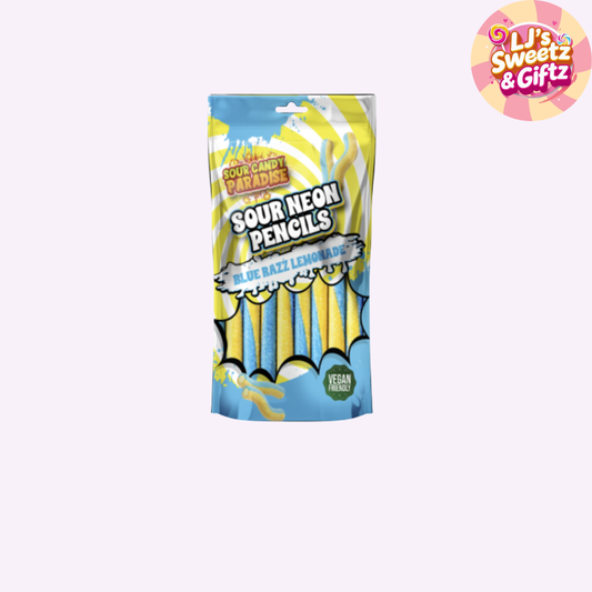 Candy Paradise Neon  Sour Pencils Blue Razz Lemonade