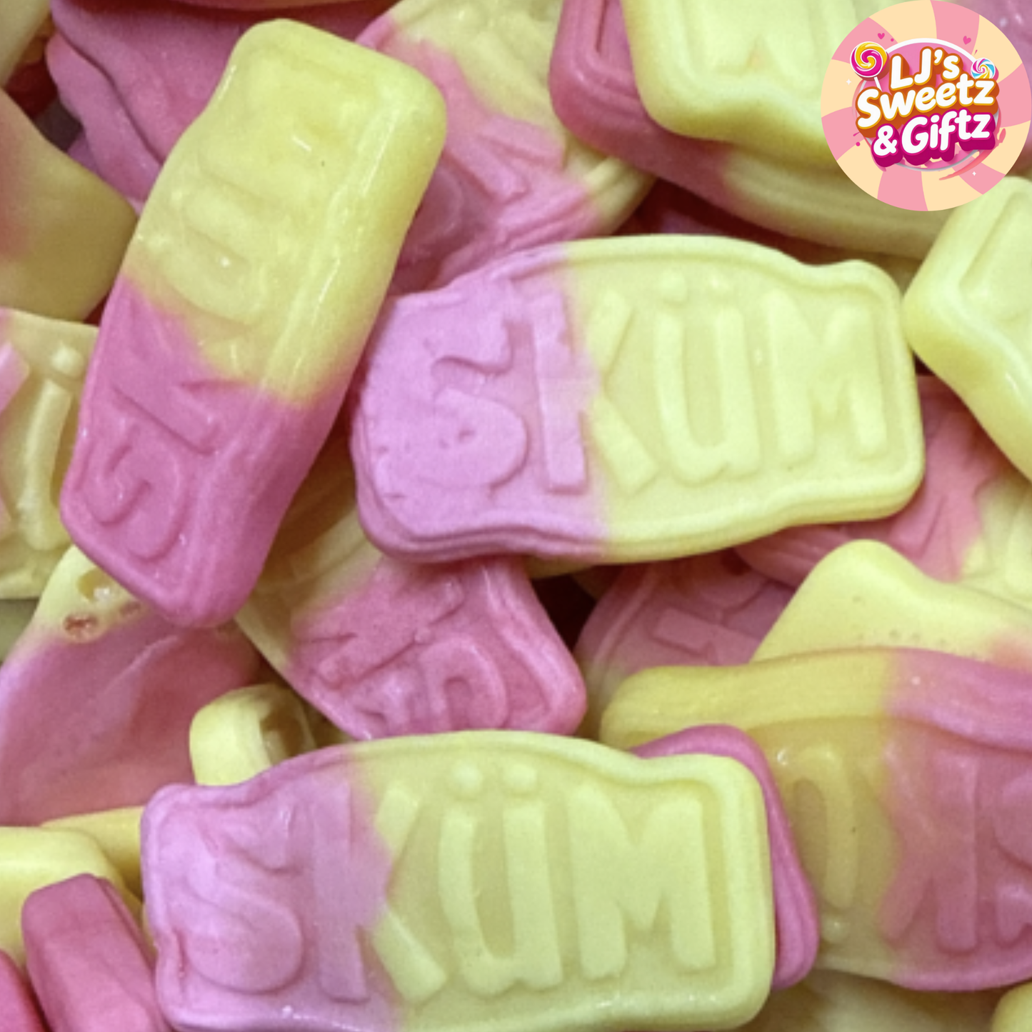 Strawberry & Banana Foam Bites 300g